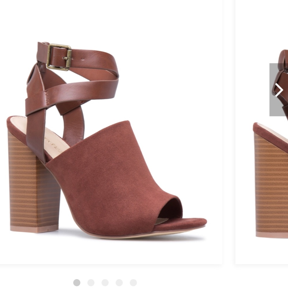 Ankle wrap heels